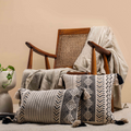Tribal Motif lumbar Cushion Cover