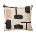 Cotton Handwoven Cushion Cover-Mushroom