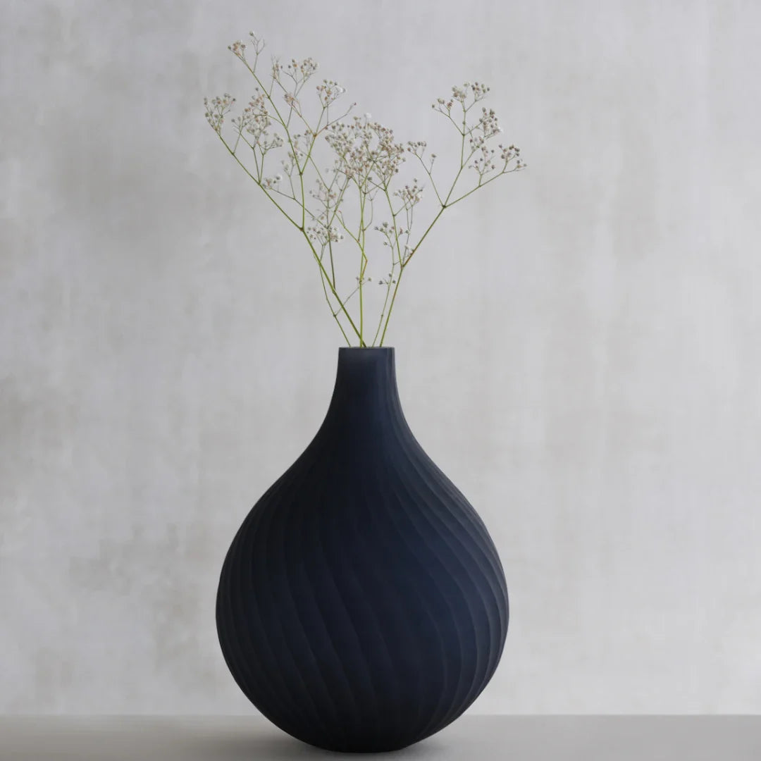 Dhara Black Vase