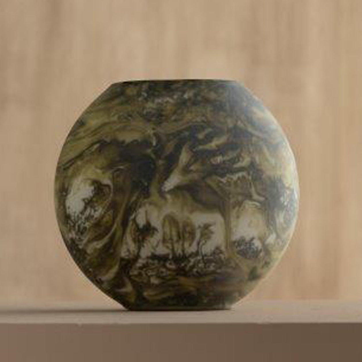 Bella Green Vase