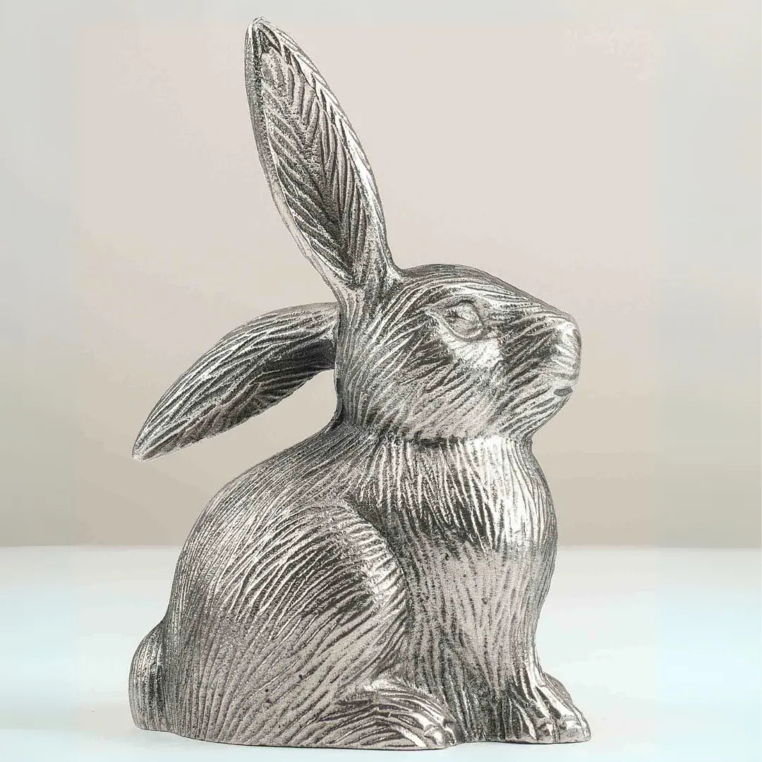 Conejo Ant. Silver Table Decor