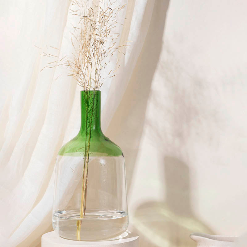 Iris Vase Medium Green