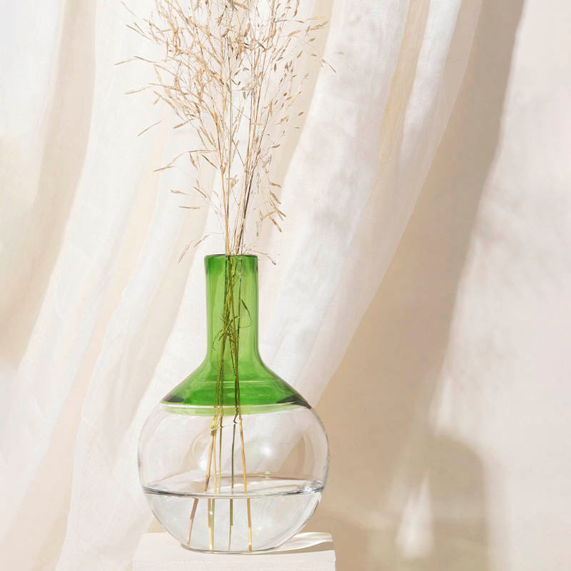 Iris Vase Small-Green