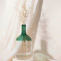 Iris Vase Medium-Teal