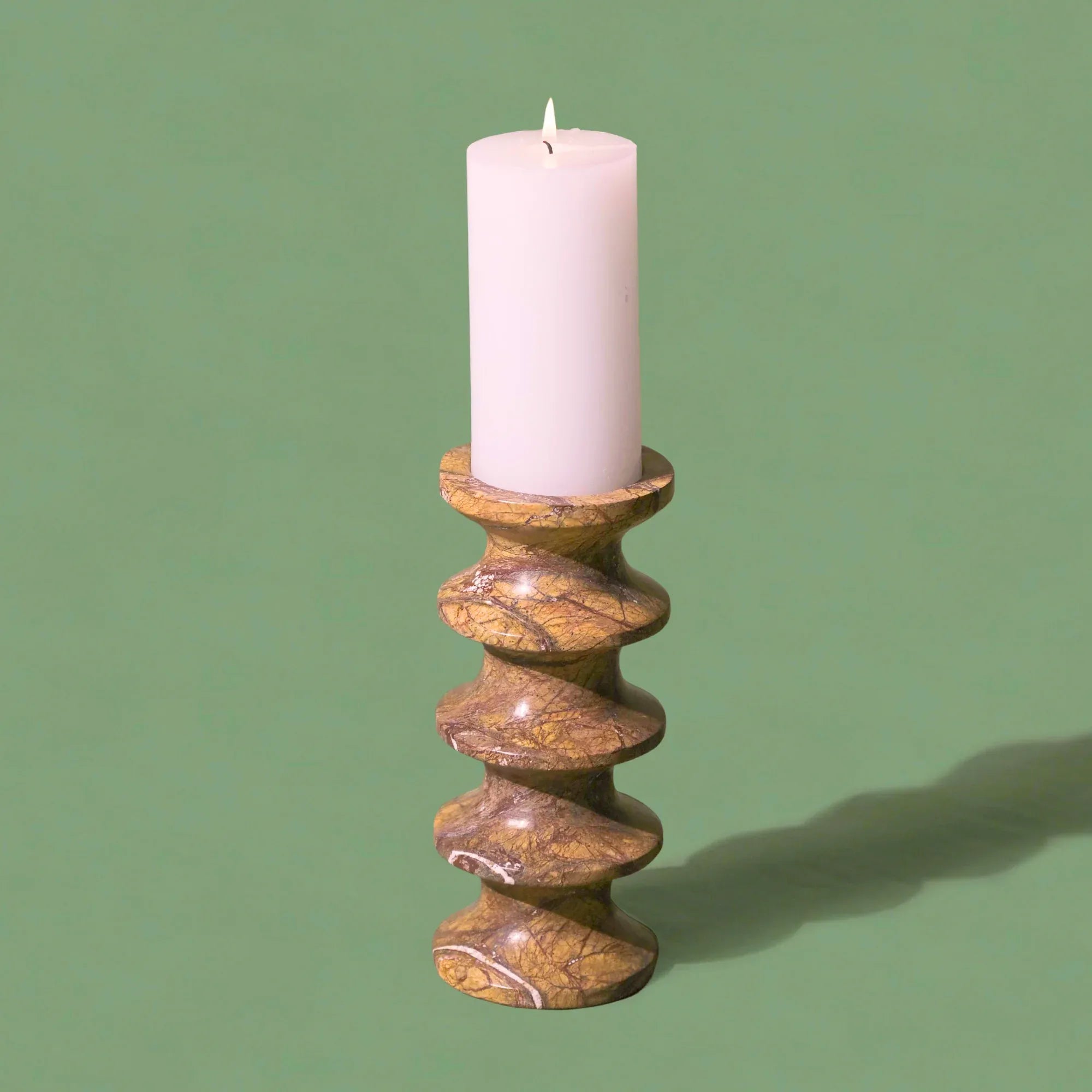 Astra Marble Candle Holder