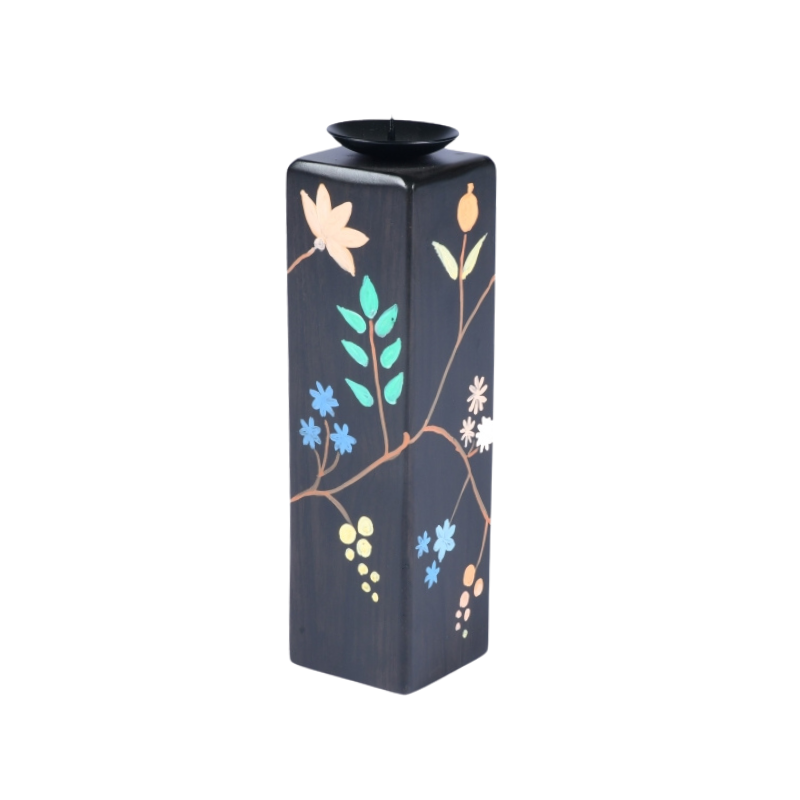 Black Beauty Candle Holder