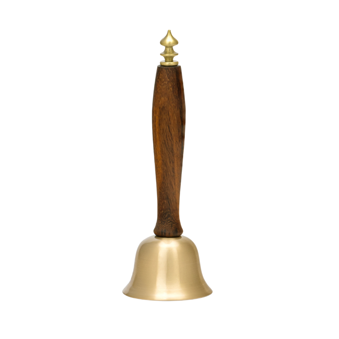 Bell - Brass And Natural Wood