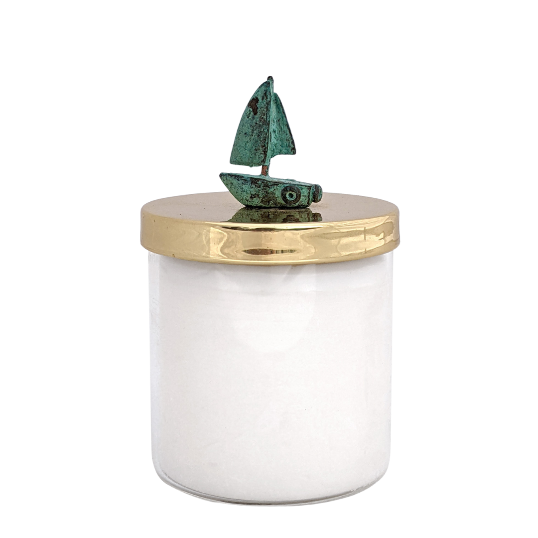 Antique And Verdigris Candle