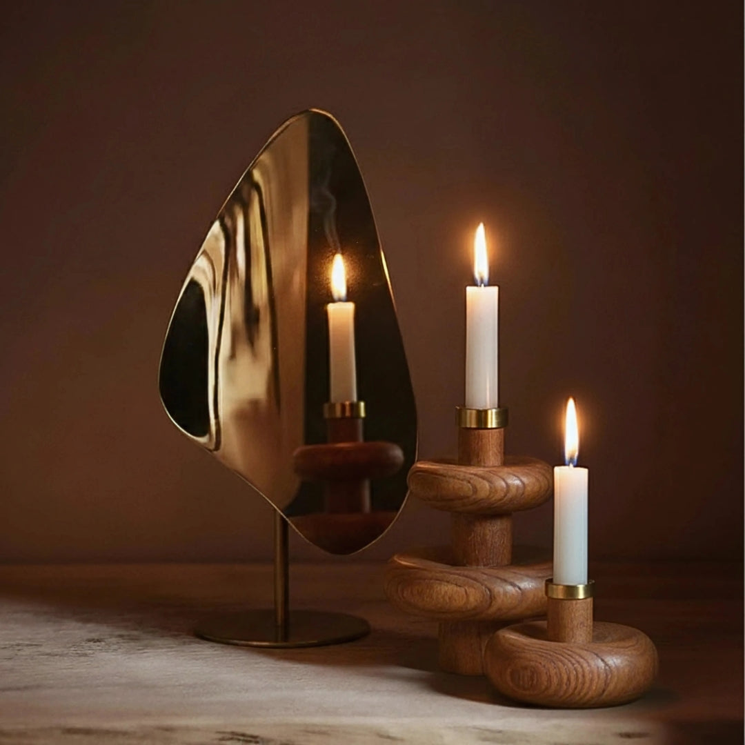 Warm Wave Candle Holder