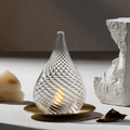 Alisa Votive With Brass Plate