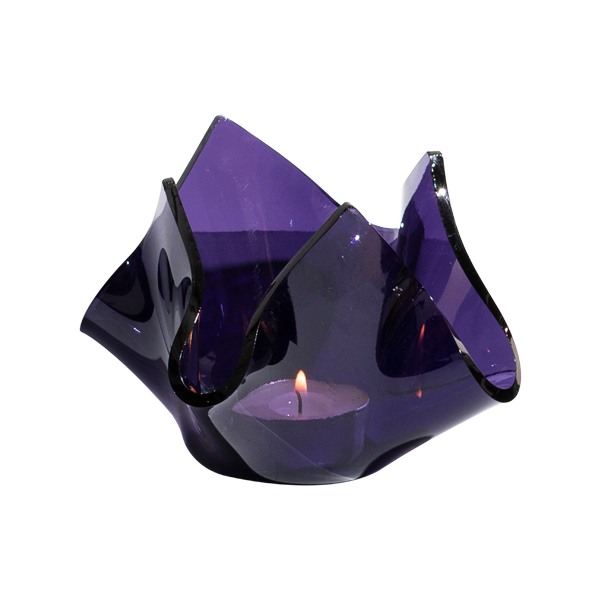 Crumpled  votive